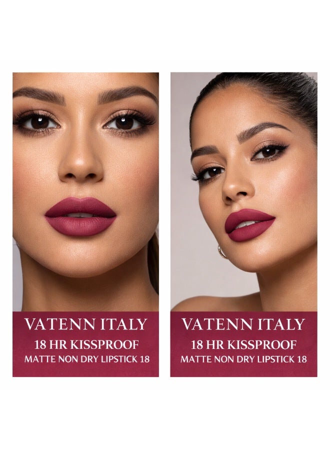 فاتن إيطاليا 18 Hr Kissproof Lipstick 18 - Image 2